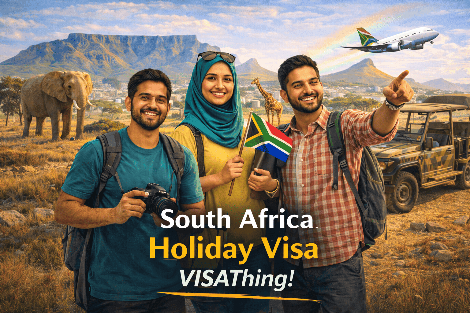 South Africa Holiday (Tourism) Visa for Bangladeshi