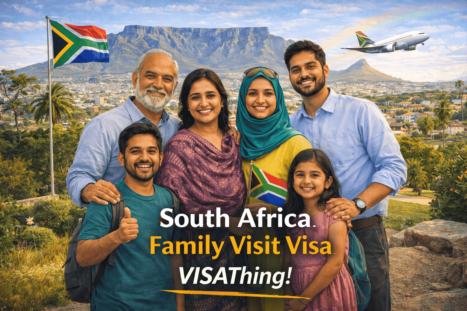 South Africa Family & Friends Visit Visa for Bangladeshi