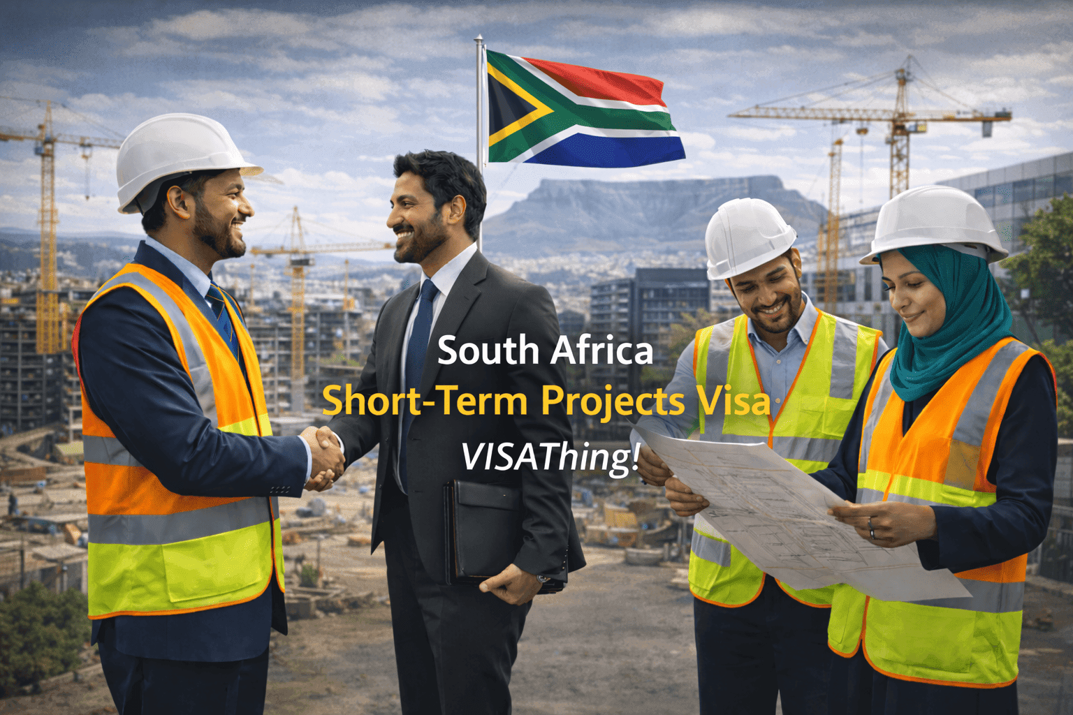 South Africa Short-Term Projects Visa for Bangladeshi | VISAThing
