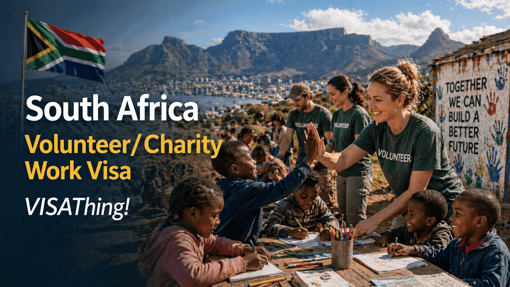 South Africa Volunteer/Charity Work Visa for Bangladeshi 
