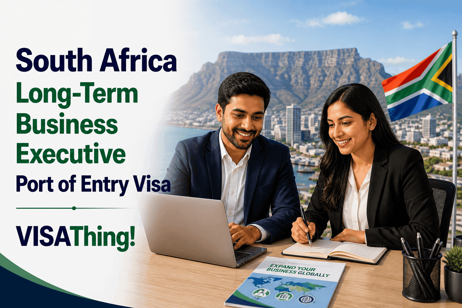 South Africa Long-Term Business Executive Port of Entry Visa for Bangladeshi