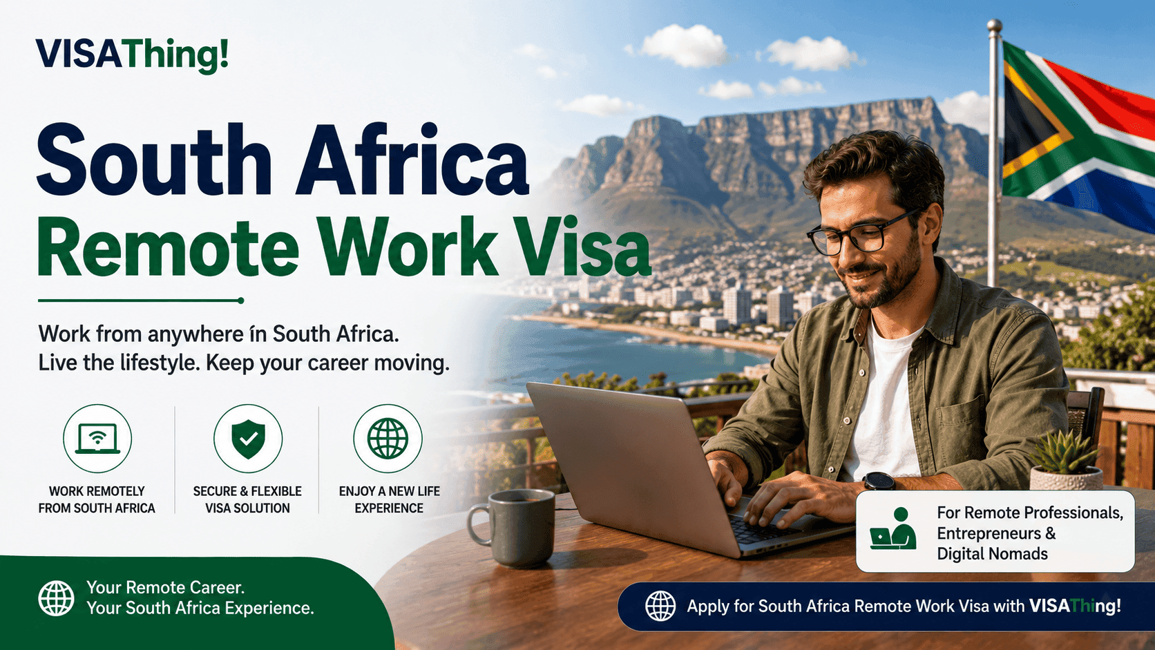 South Africa Remote Work  Visa from Bangladesh