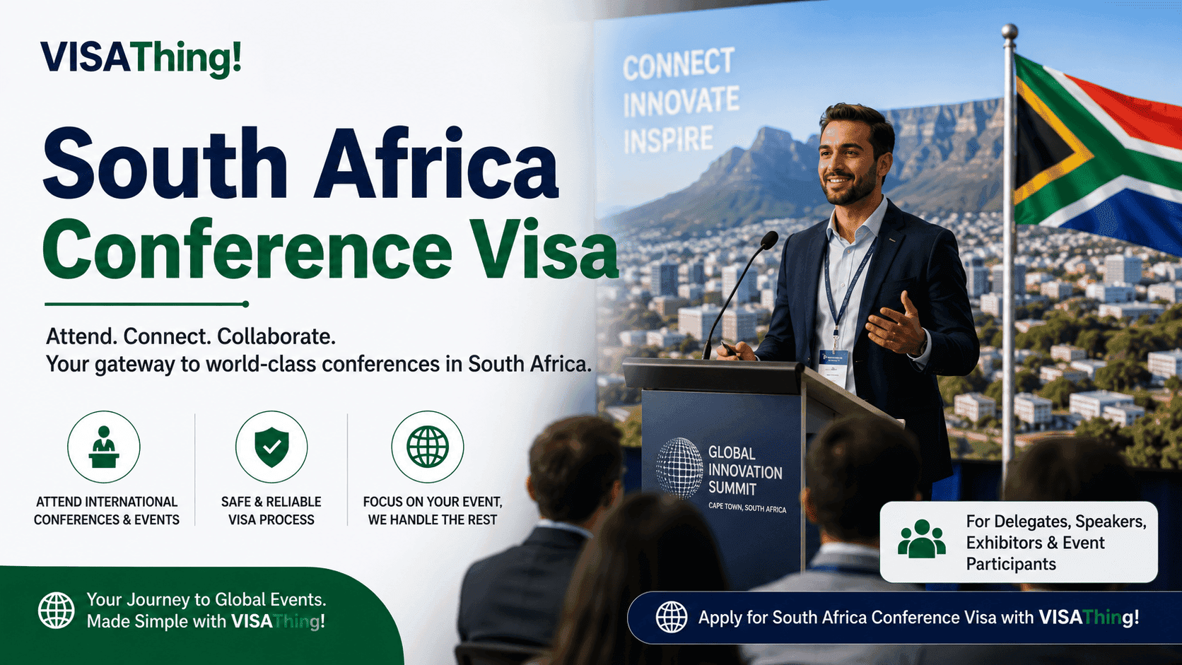 South Africa Conference Visa from Bangladesh