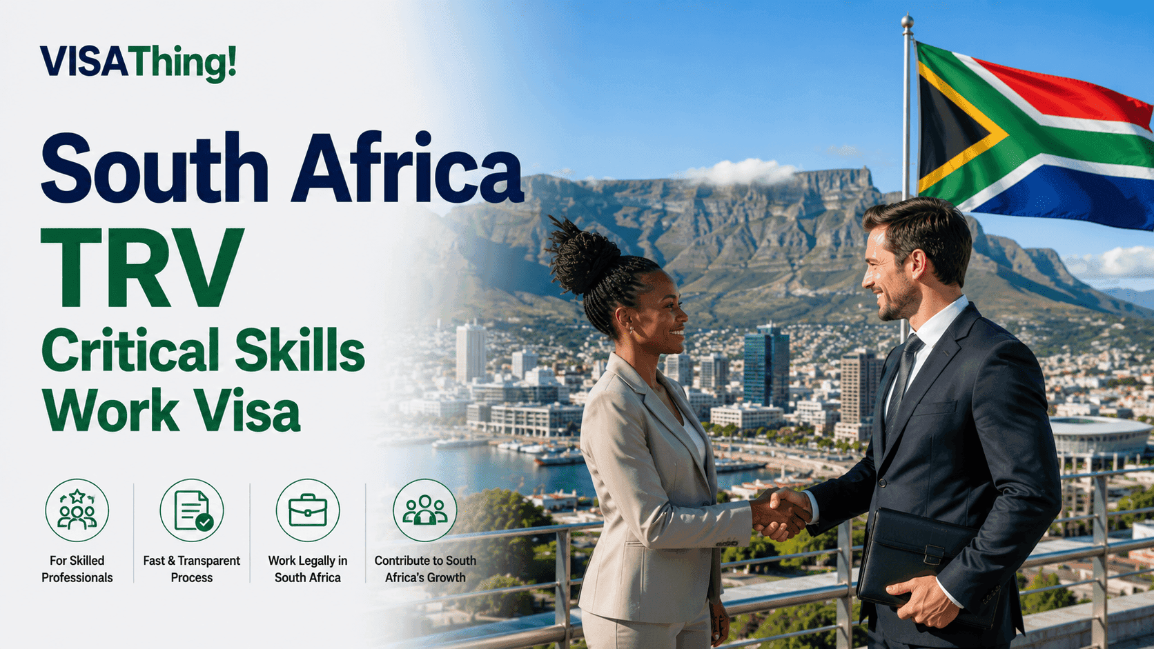 South Africa TRV Critical Skills Work Visa for Bangladeshi