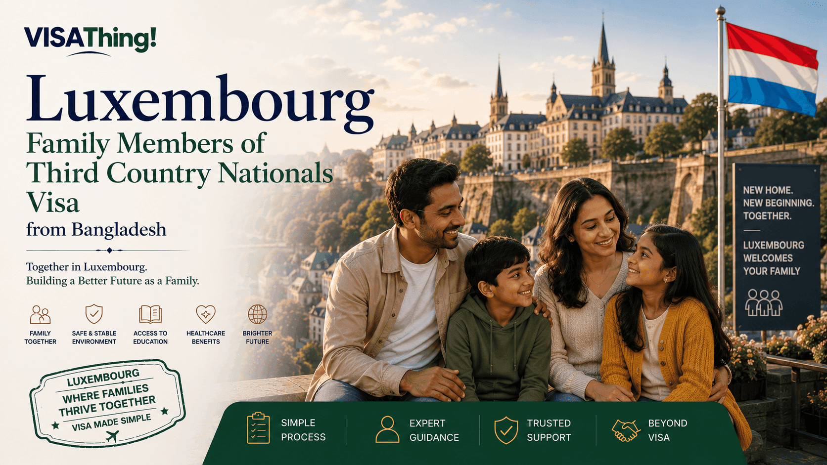 Luxembourg Family Members of Third Country Nationals Visa from Bangladesh