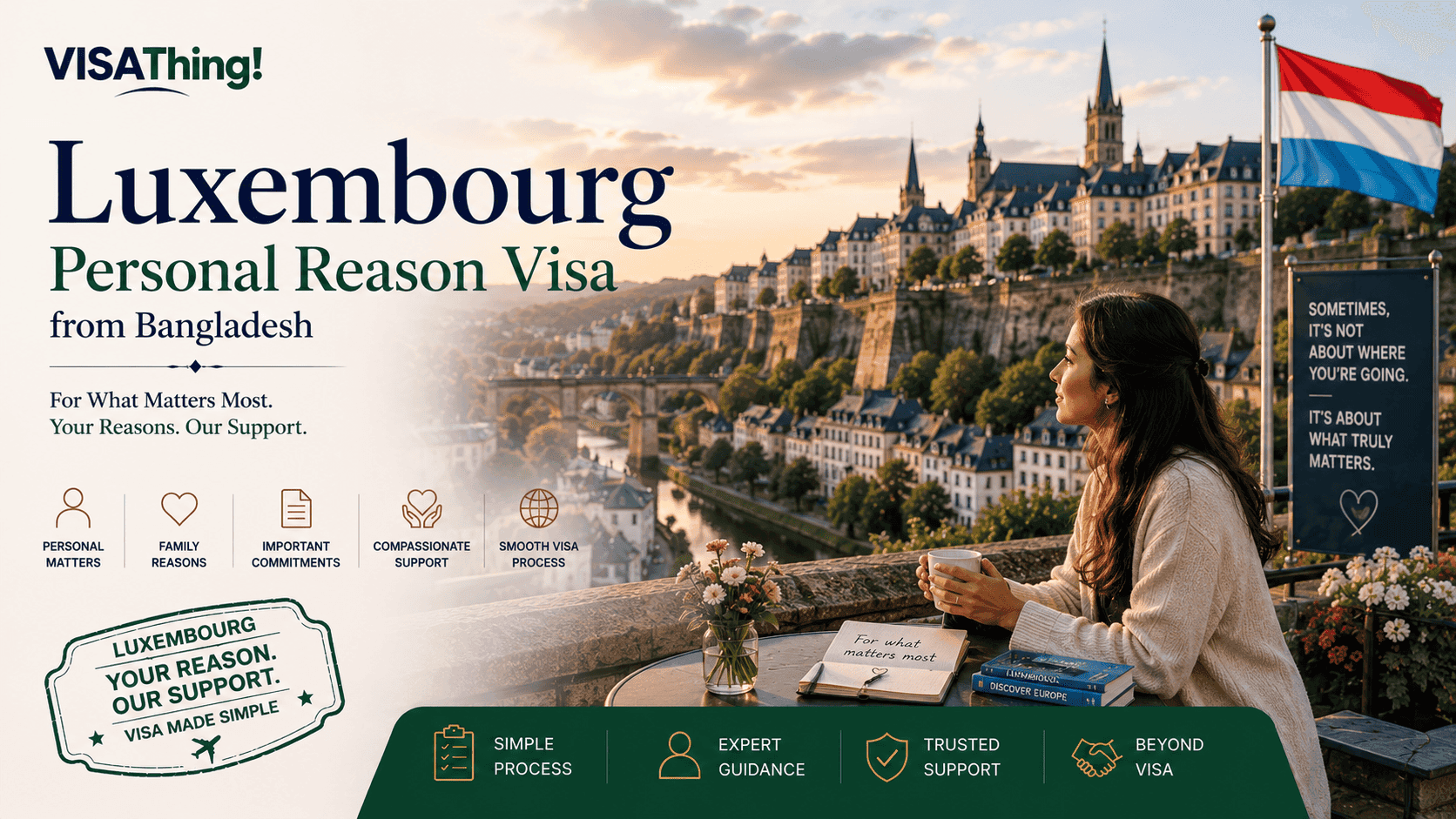Luxembourg Personal Reason Visa from Bangladesh