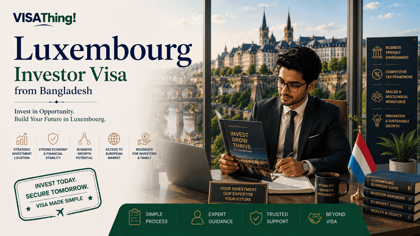 Luxembourg Investor Visa from Bangladesh